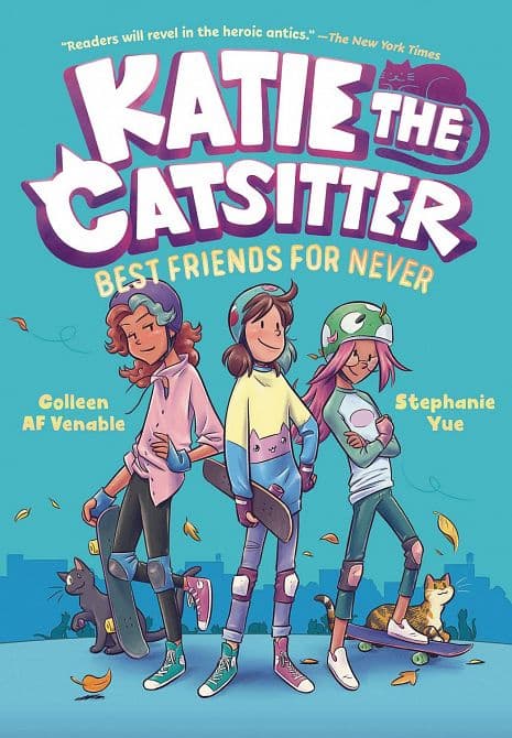 Cover Art for KATIE THE CATSITTER SC GN VOL 02 BEST FRIENDS FOR NEVER
