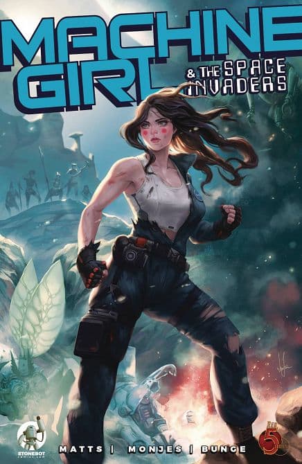 Cover Art for MACHINE GIRL TP VOL 02 SPACE INVADERS