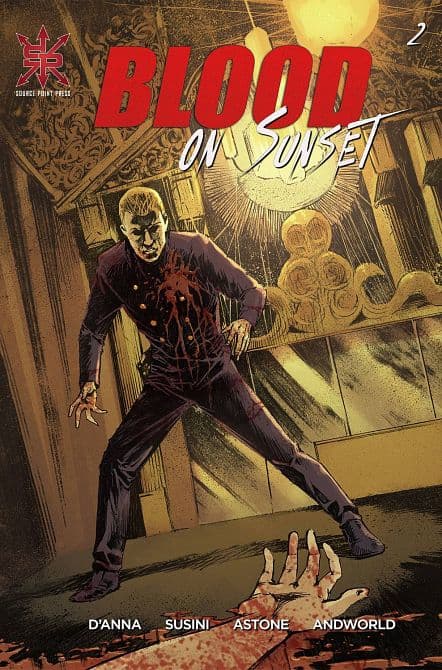 Cover Art for BLOOD ON SUNSET