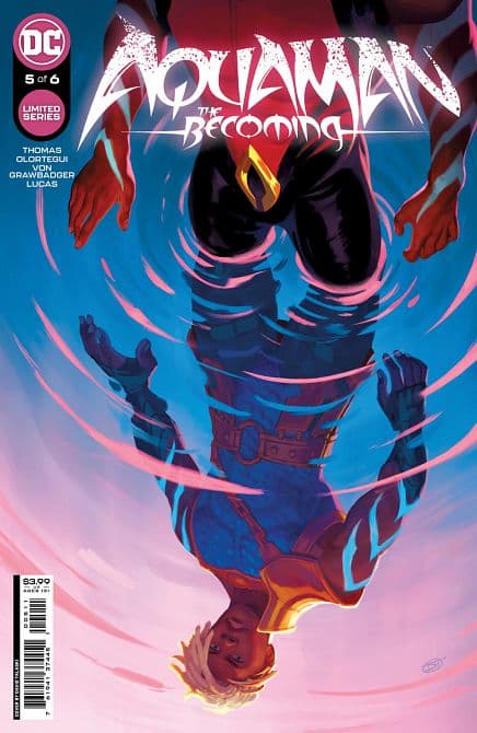 Cover Art for AQUAMAN THE BECOMING