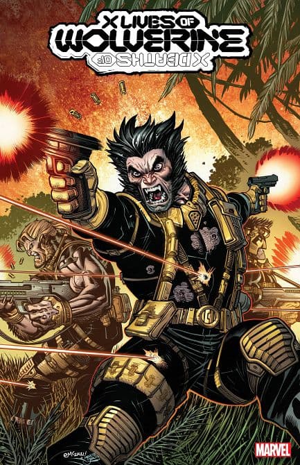 Cover Art for X LIVES OF WOLVERINE