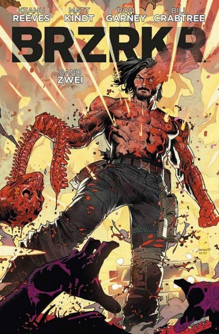 Cover Art for BRZRKR ( HC )