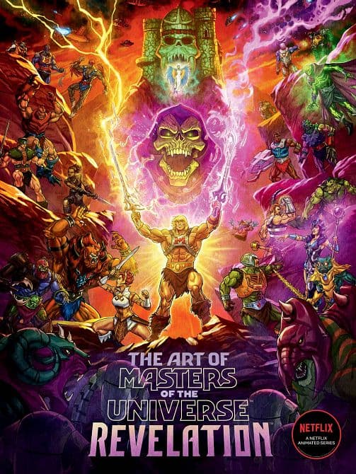 Cover Art for ART OF MASTERS OF THE UNIVERSE REVELATION HC