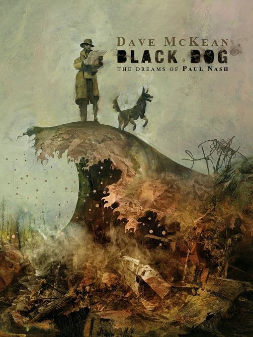 Cover Art for BLACK DOG DREAMS OF PAUL NASH TP