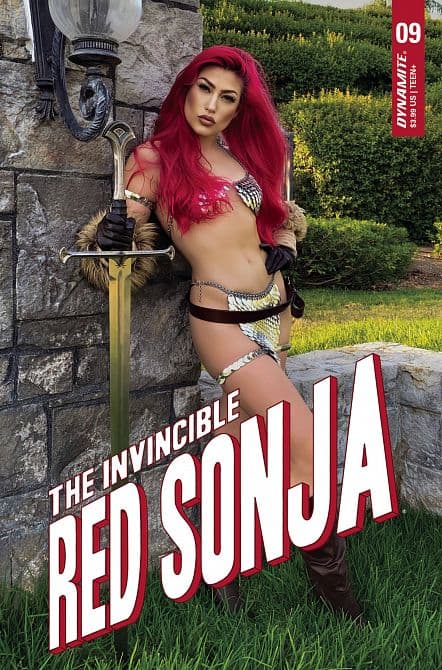 Cover Art for INVINCIBLE RED SONJA