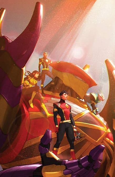 Cover Art for POWER RANGERS
