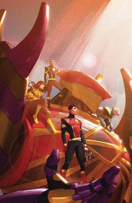 Cover Art for POWER RANGERS