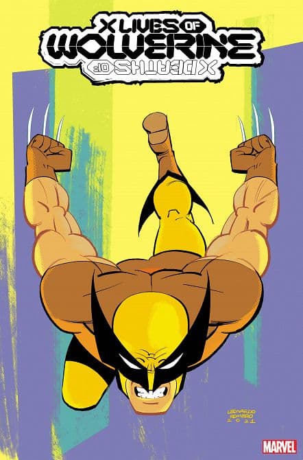 Cover Art for X LIVES OF WOLVERINE