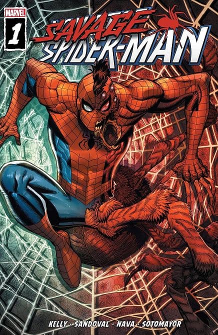 Cover Art for SAVAGE SPIDER-MAN