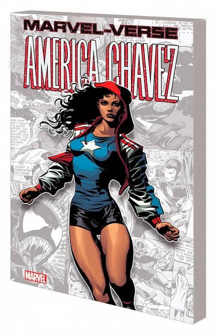 Cover Art for MARVEL-VERSE AMERICA CHAVEZ GN TP