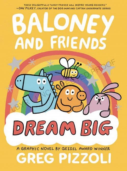 Cover Art for BALONEY & FRIENDS GN DREAM BIG