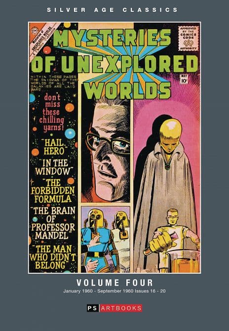 Cover Art for SILVER AGE CLASSICS MYSTERIES UNEXPLORED WORLDS HC VOL 04