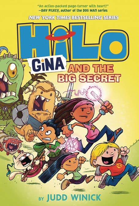 Cover Art for HILO GN VOL 08 GINA & BIG SECRET