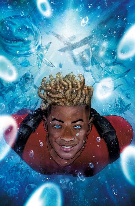 Cover Art for AQUAMEN