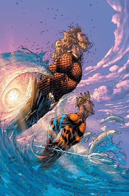 Cover Art for AQUAMEN