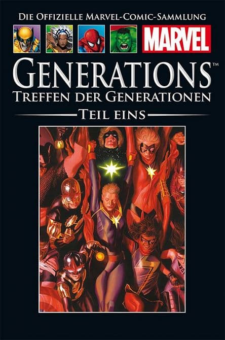 HACHETTE PANINI MARVEL COLLECTION 232: GENERATIONS: TREFFEN DER GENERATIONEN, TEIL EINS