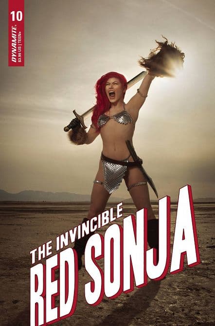 Cover Art for INVINCIBLE RED SONJA