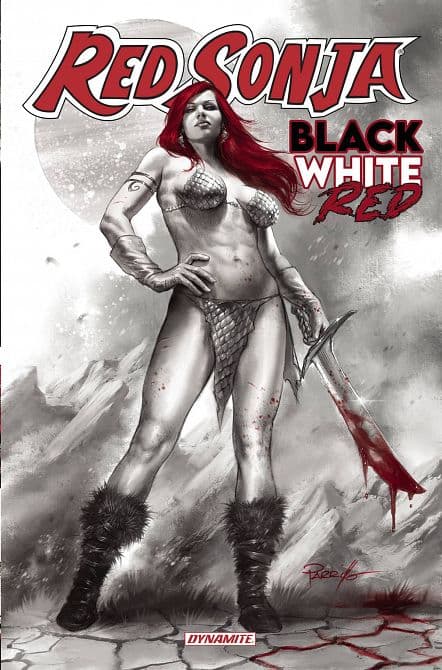 Cover Art for RED SONJA BLACK WHITE RED HC SGN EDITION VOL 01