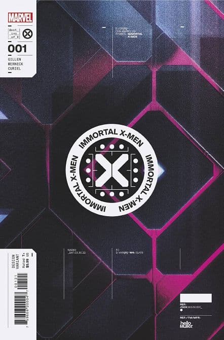 Cover Art for IMMORTAL X-MEN