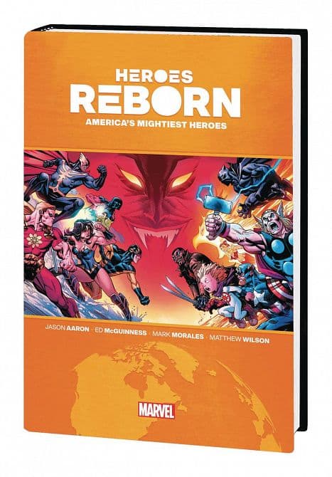 Cover Art for HEROES REBORN AMERICAS MIGHTIEST HEROES OMNIBUS HC