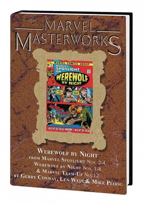 MARVEL MASTERWORKS WEREWOLF BY NIGHT HC VOL 01 DM VARIANT EDITION 328