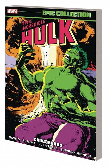Cover Art for INCREDIBLE HULK EPIC COLLECTION TP CROSSROADS