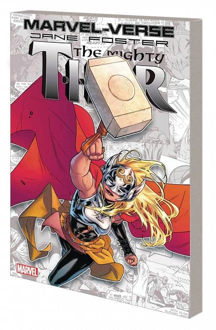 Cover Art for MARVEL-VERSE JANE FOSTER MIGHTY THOR GN TP
