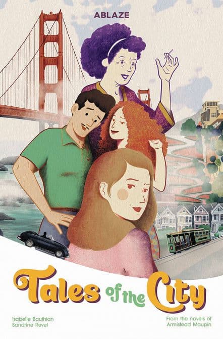 Cover Art for TALES OF THE CITY GN