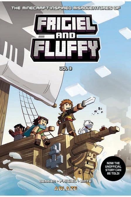 Cover Art for MINECRAFT INSPIRED MISADV FRIGIEL & FLUFFY HC VOL 03