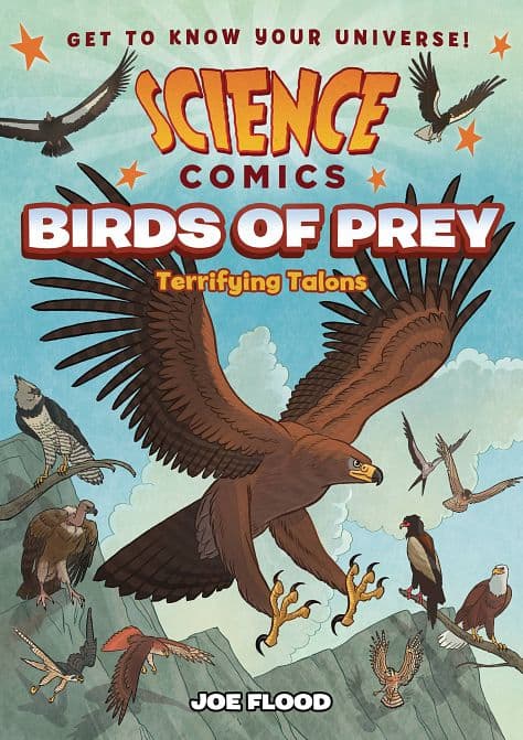Cover Art for SCIENCE COMICS BIRDS OF PREY GN