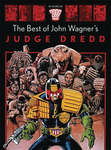 Cover Art for BEST OF JOHN WAGNERS JUDGE DREDD HC
