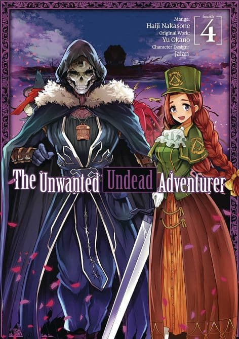 Cover Art for UNWANTED UNDEAD ADVENTURER GN VOL 04