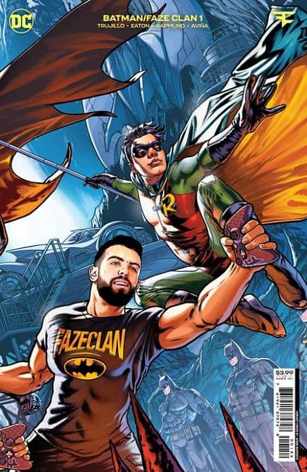 BATMAN FAZE CLAN #1 – ( One Shot ) Cvr E Jason Badower Connecting 4 Robin Variant Cover