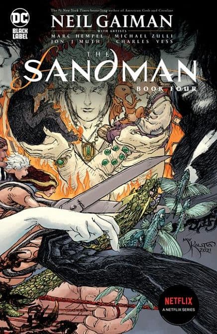 Cover Art for SANDMAN BOOK 04 TP