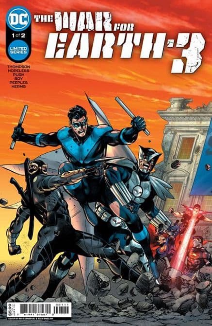 Cover Art for WAR FOR EARTH-3