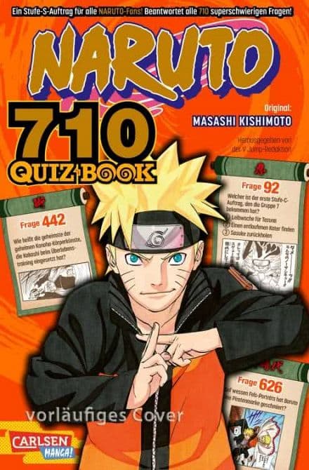 NARUTO QUIZ BOOK