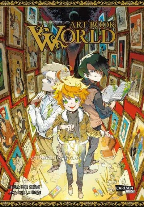 THE PROMISED NEVERLAND-ART BOOK WORLD