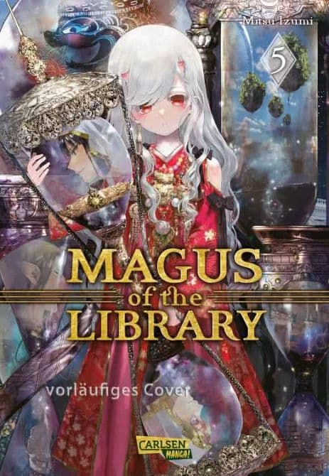 Cover Art for MAGUS OF THE LIBRARY