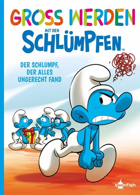 Cover Art for GROSS WERDEN MIT DEN SCHLÜMPFEN