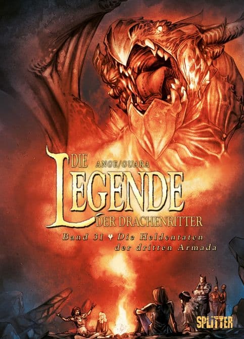 Cover Art for DIE LEGENDE DER DRACHENRITTER