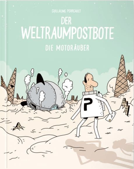 Cover Art for DER WELTRAUMPOSTBOTE