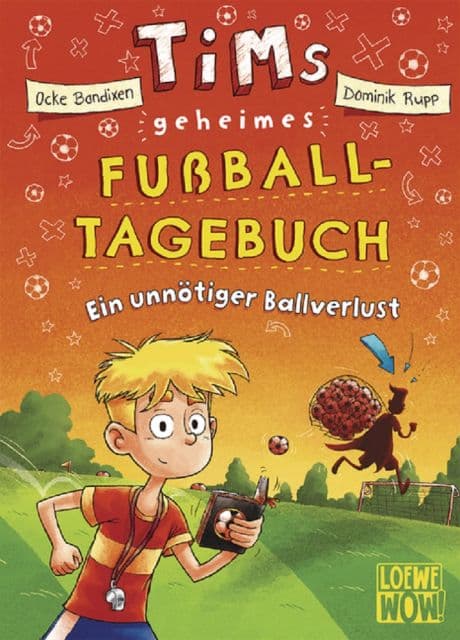 Cover Art for TIMS GEHEIMES FUSSBALL-TAGEBUCH