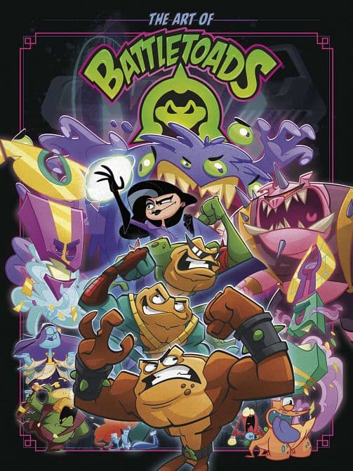 Cover Art for ART OF BATTLETOADS HC