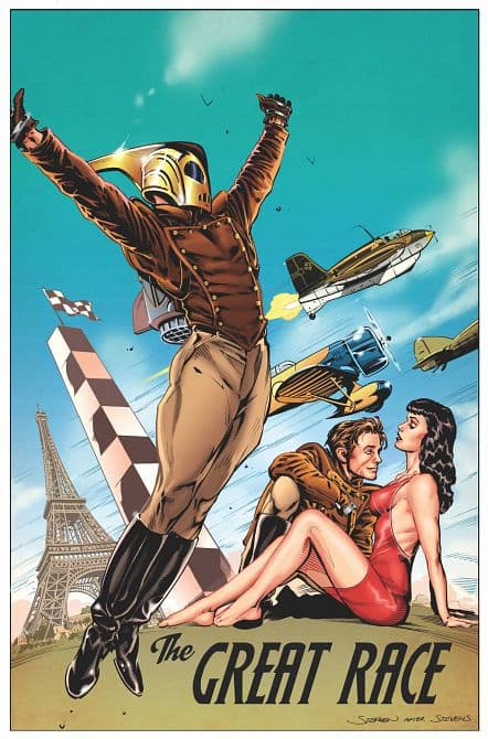 Cover Art for ROCKETEER THE GREAT RACE