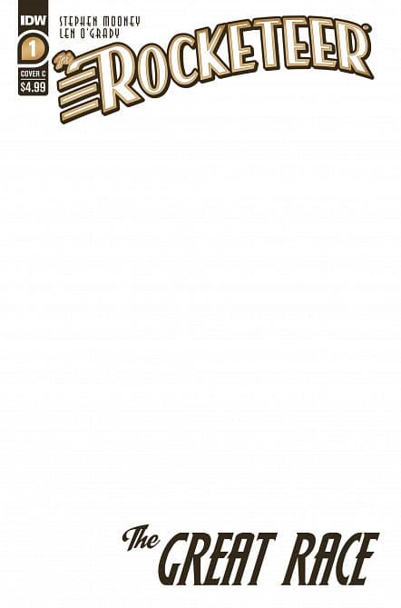 Cover Art for ROCKETEER THE GREAT RACE