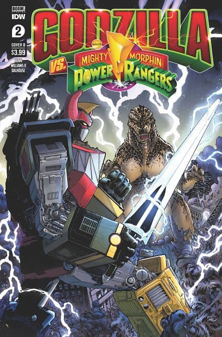 GODZILLA VS MIGHTY MORPHIN POWER RANGERS