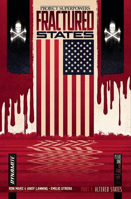 Cover Art for PROJECT SUPERPOWERS FRACTURED STATES