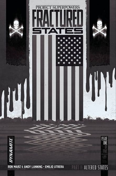 Cover Art for PROJECT SUPERPOWERS FRACTURED STATES