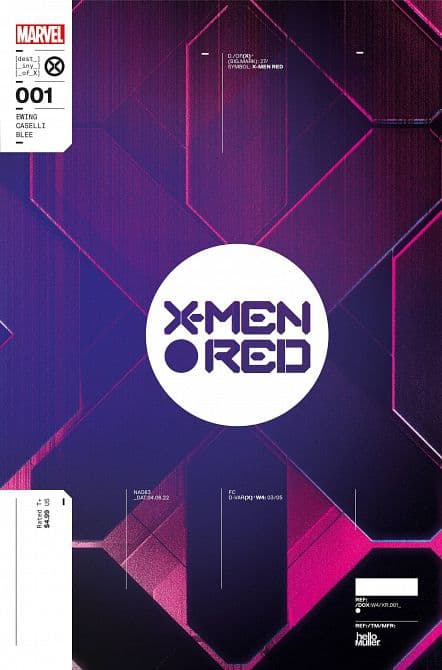 Cover Art for X-MEN RED
