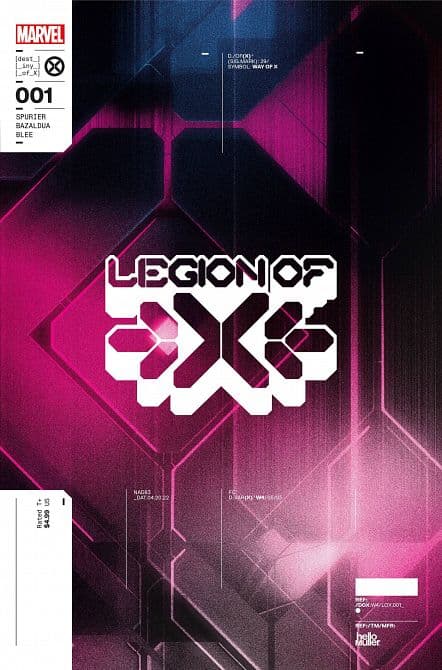 Cover Art for LEGION OF X